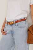 Dehanche Belts Hollyhock Belt in Terre/Gold Dehanche Hollyhock Belt in Terre/Gold