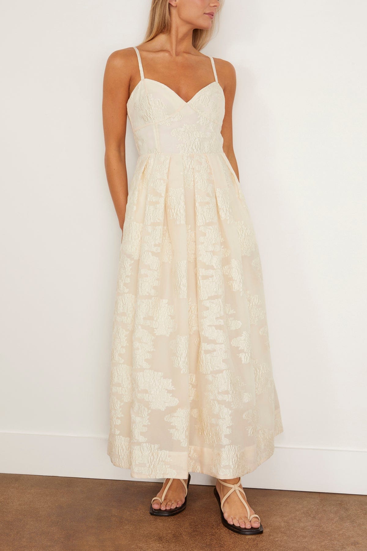 free people delphine midi dress Indigo Delphine Midi Dress