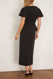 Delphine Emeline Dress in Noir