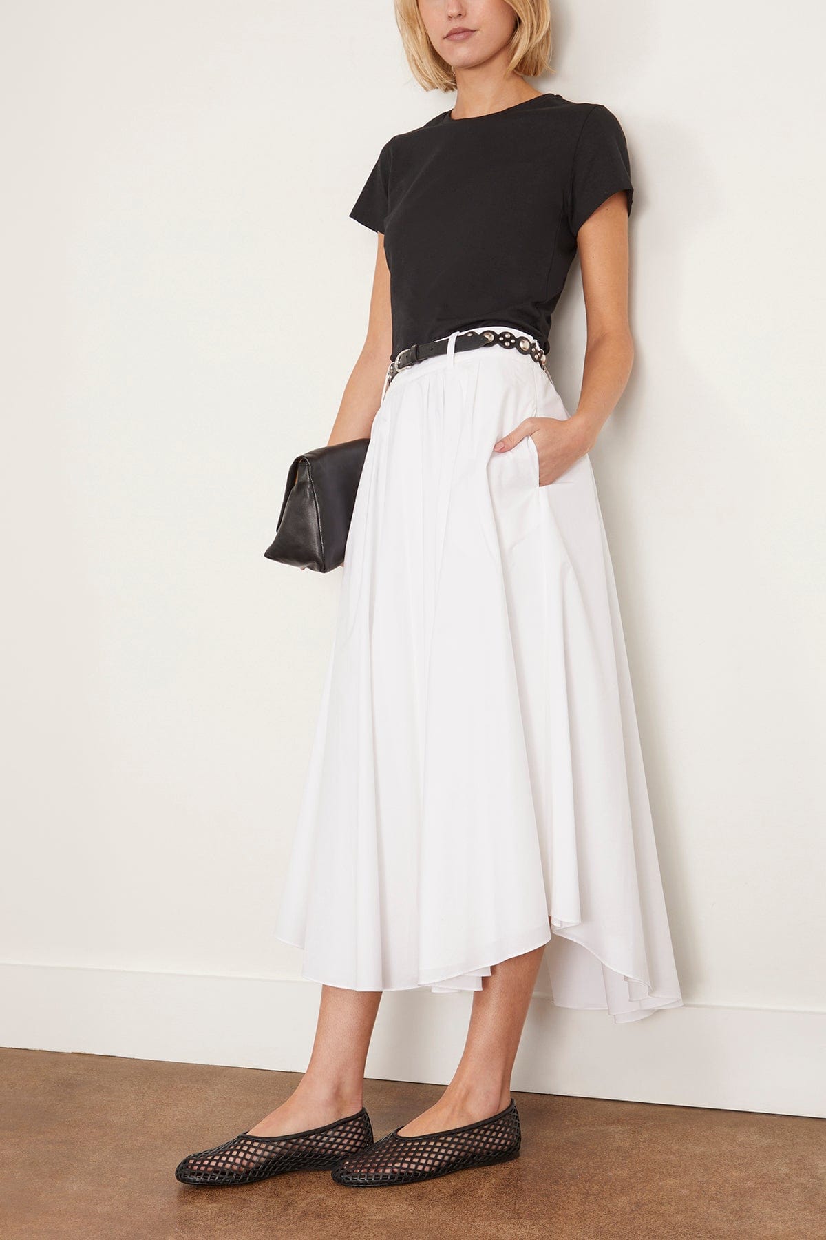Dorothee Schumacher Tops All Time Favorites O-Neck Tee in Pure Black Dorothee Schumacher All Time Favorites O-Neck Tee in Pure Black