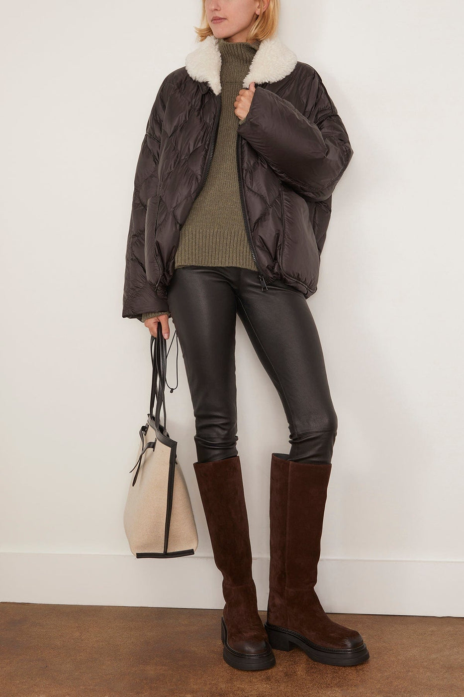 Dorothee Schumacher Cozy Coolness Jacket in Pure Black