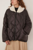Dorothee Schumacher Cozy Coolness Jacket in Pure Black