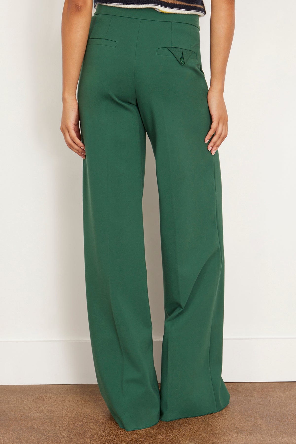 Dorothee Schumacher Pants Emotional Essence Pant in Gras Green Emotional Essence Pant in Gras Green