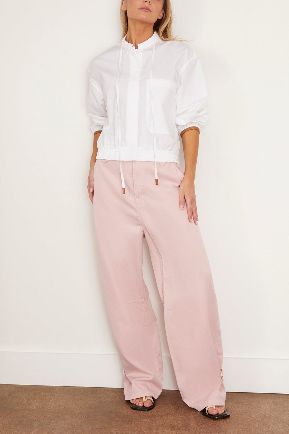 Dorothee Schumacher Tops Poplin Power Blouse in Pure White Dorothee Schumacher Poplin Power Blouse in Pure White
