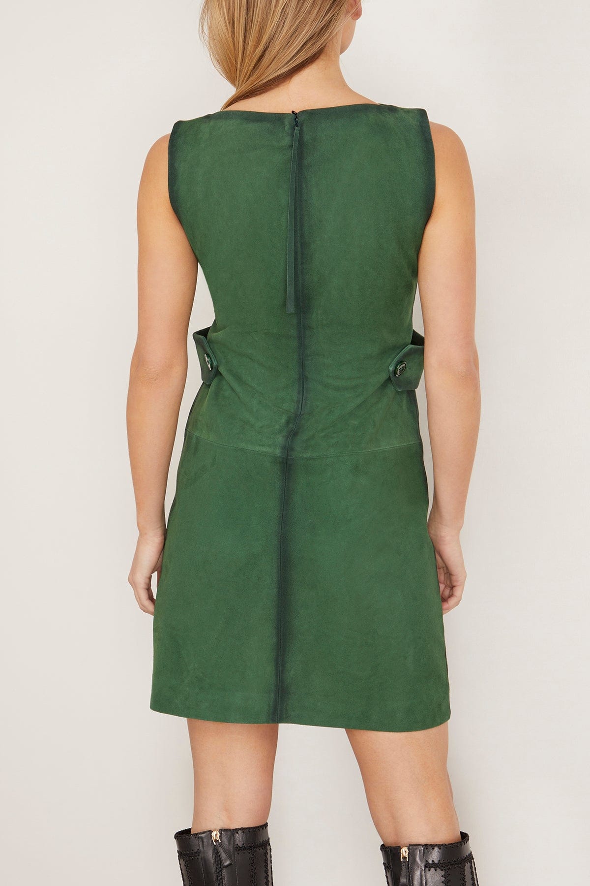 Dorothee Schumacher Casual Dresses Soft Touch Dress in Smaragd Green Dorothee Schumacher Soft Touch Dress in Smaragd Green