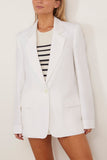 Dorothee Schumacher Jackets Summer Cruise Jacket in Pure White Dorothee Schumacher Summer Cruise Jacket in Pure White