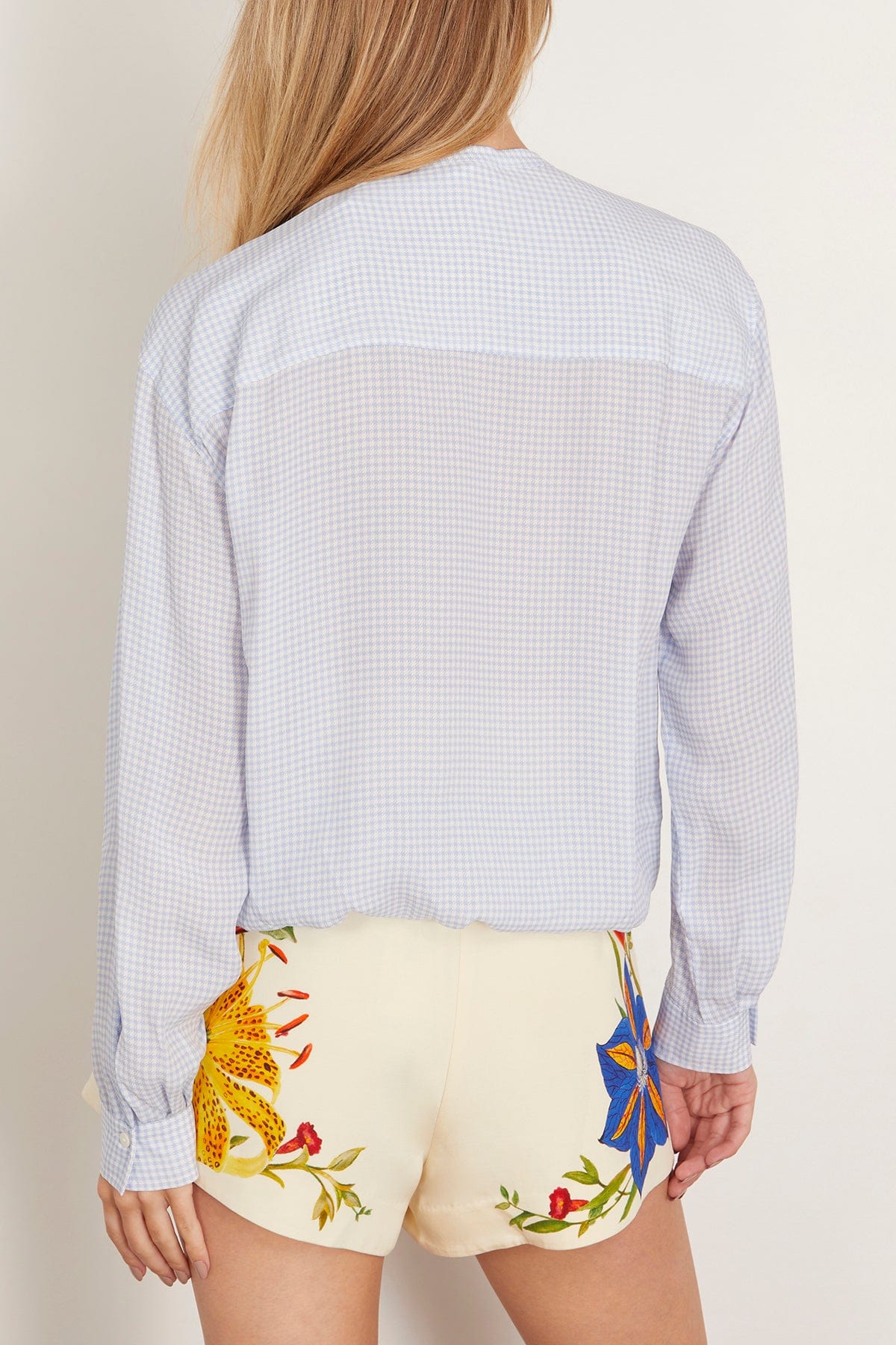 Dorothee Schumacher Tops Vichy Love Blouse in Blue Vichy Dorothee Schumacher Vichy Love Blouse in Blue Vichy