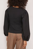 Dries Van Noten Tops Cliffs Shirt in Black Dries Van Noten Cliffs Shirt in Black