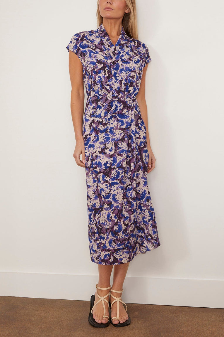 Dries Van Noten Casual Dresses Dilian Dress in Blue Dries Van Noten Dilian Dress in Blue