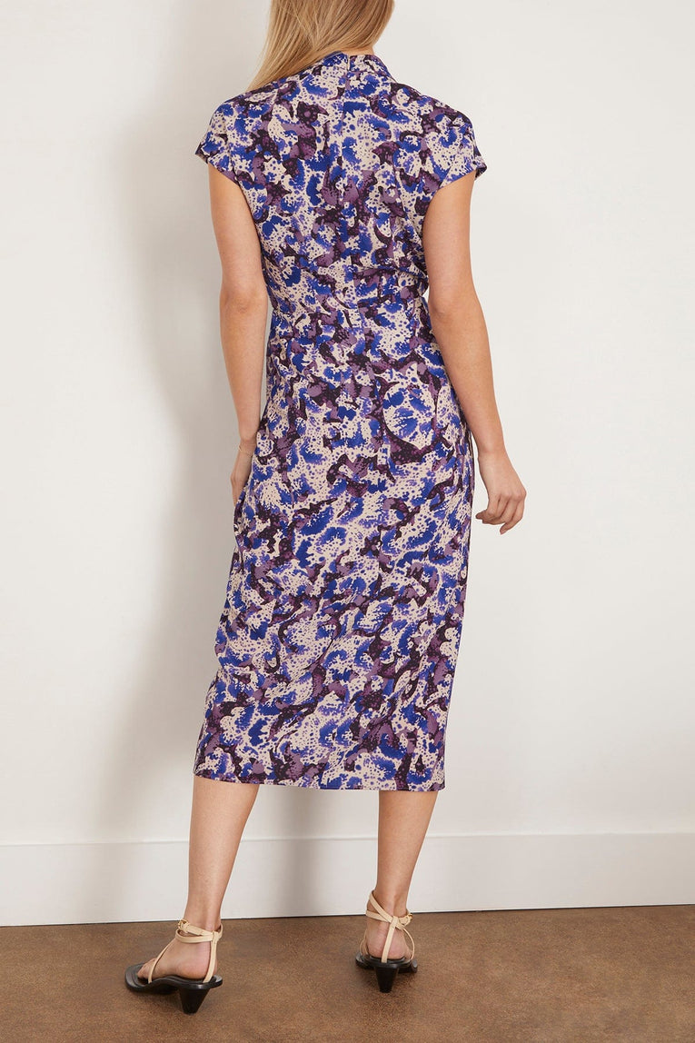 Dries Van Noten Casual Dresses Dilian Dress in Blue Dries Van Noten Dilian Dress in Blue