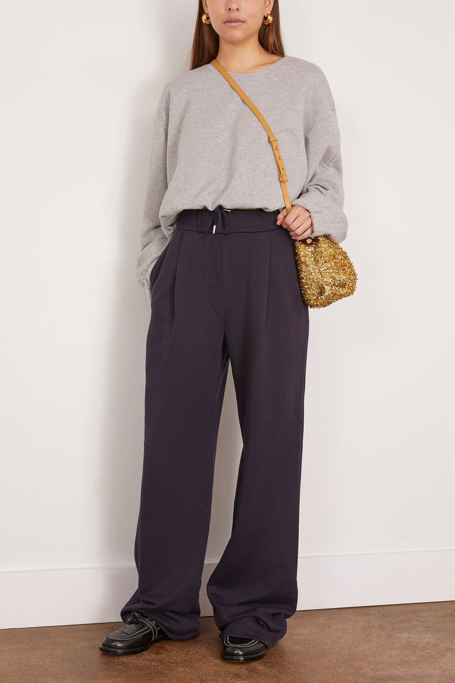 Dries Van Noten Pants Hartia Pant in Navy Dries Van Noten Hartia Pant in Navy