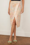 Dries Van Noten Somina Skirt in Light Pink
