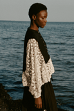 Sea Ellison Solid Long Sleeve Top in Black
