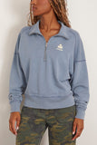 Etoile Isabel Marant Ross Sweatshirt in Slate Blue/Ecru