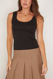 Flore Flore Hillie Tank in Black