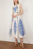 Giambattista Valli Cocktail Dresses Dress in Ivory/Blue Giambattista Valli Dress in Ivory/Blue