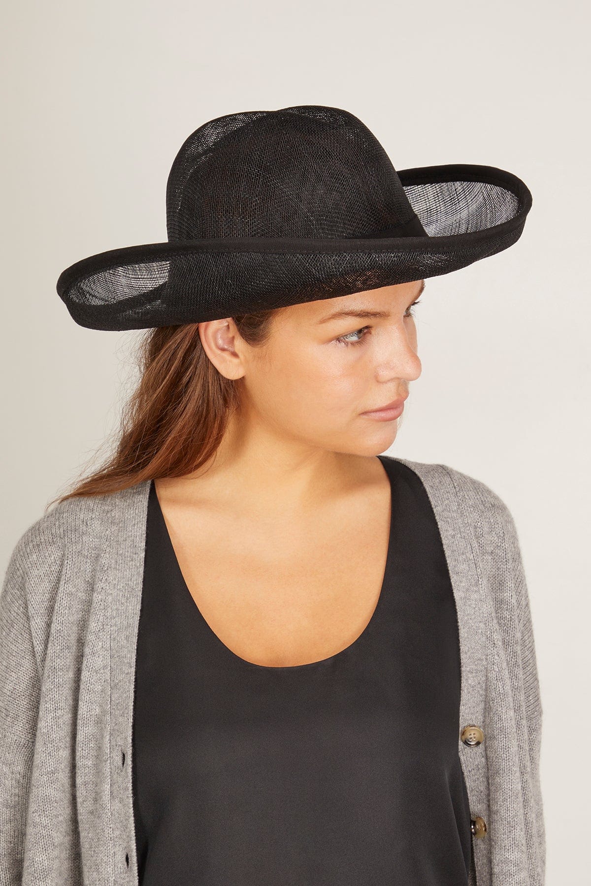 Gigi Burris Belle Hat in Black
