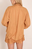 Leota Top in Caramel