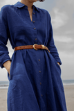 Dehanche Belts Hollyhock Belt in Terre/Gold Dehanche Hollyhock Belt in Terre/Gold