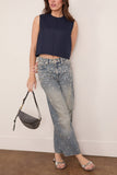 Hunter Bell Manning Top in Navy