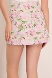 Hunter Bell Britt Mini Skirt in Magnolia Grove Jacquard
