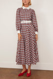 Hunter Bell Randolph Dress in Alpine Plaid
