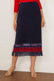 Hunter Bell Rivington Skirt in Midnight Wool