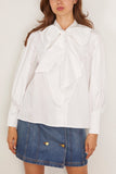 Hunter Bell Shay Blouse in Bright White