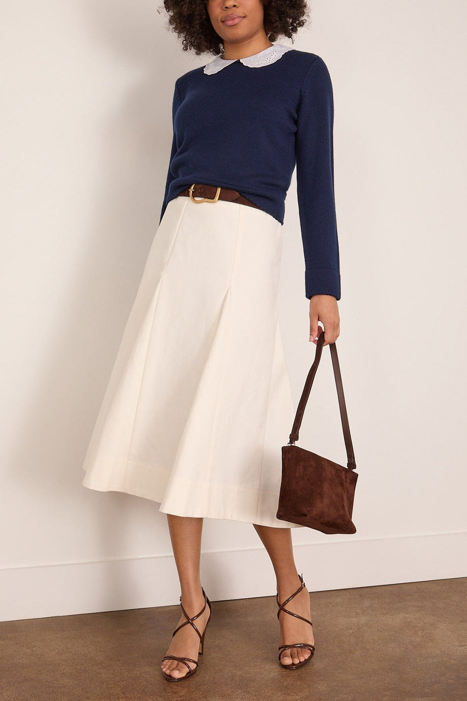 Hunter Bell Violette Sweater in Navy