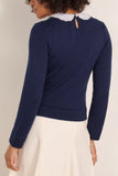 Hunter Bell Violette Sweater in Navy