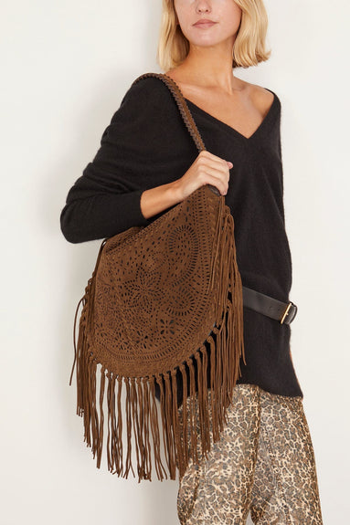 Isabel Marant Shoulder Bags Oskan Hobo Bag in Bronze Isabel Marant Oskan Hobo Bag in Bronze