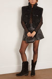 Isabel Marant Alisa Vest in Black