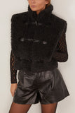 Isabel Marant Alisa Vest in Black