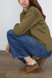 Isabel Marant Beth Sneaker in Khaki/Orange