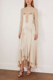 Isabel Marant Dolores Dress in Champagne