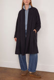 Isabel Marant Elise Coat in Black Midnight