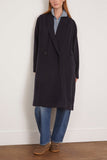 Isabel Marant Elise Coat in Black Midnight