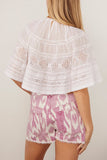 Etoile Isabel Marant Tops Dilama Top in White Isabel Marant Etoile Dilama Top in White