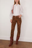 Etoile Isabel Marant Kelsie Pant in Tabacco