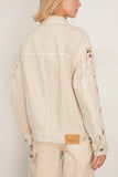 Etoile Isabel Marant Jackets Manona Jacket in Ecru Isabel Marant Etoile Manona Jacket in Ecru