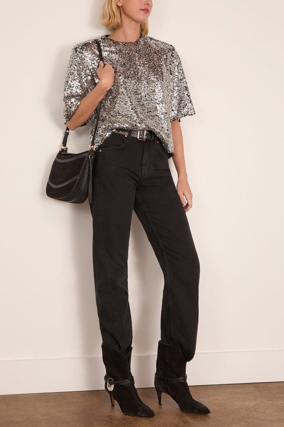 Isabel Marant Helga Top in Silver