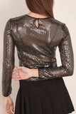 Isabel Marant Hilda Top in Gunmetal