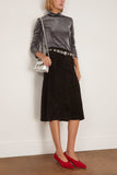 Isabel Marant Jadia Top in Gunmetal