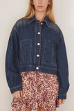 Isabel Marant Jackets Josephine Jacket in Faded Blue Isabel Marant Josephine Jacket in Faded Blue