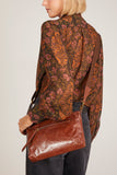 Isabel Marant Nessah Crossbody Bag in Chocolate