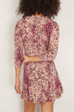 Isabel Marant Casual Dresses Octavia Dress in Purple/Ecru Isabel Marant Octavia Dress in Purple/Ecru