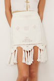 Isabel Marant Skirts Sandra Skirt in White Isabel Marant Sandra Skirt in White