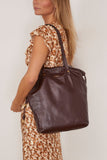 Isabel Marant Silven Tote Bag in Burgundy