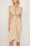 Isabel Marant Casual Dresses Sirena Midi Dress in Ecru Isabel Marant Sirena Midi Dress in Ecru