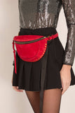 Isabel Marant Skano Belt Bag in Scarlet Red
